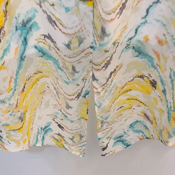 Jennifer Lopez colorful Tank Top/Blouse 2X - Picture 3 of 9